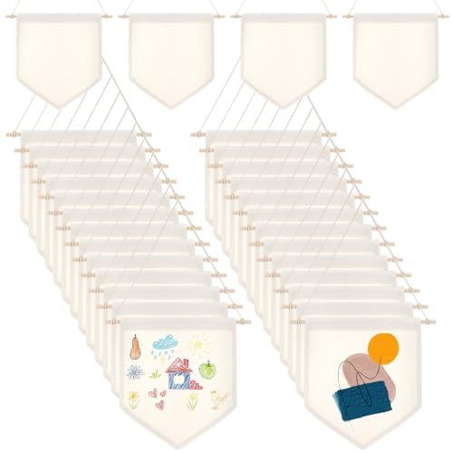 Bannière vierge en toile suspendue JIEYAO lot en vrac décoration de classe