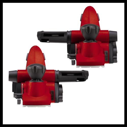 Foto von Einhell Elektrohobel TE-PL 900 (900 W, bis 3 mm Spantiefe, große Messerwelle, Fußplatte mit 3 V-Nuten, Softgrip, inkl. Parallelanschlag, Falztiefenanschlag, TCT-Hobelmesser)