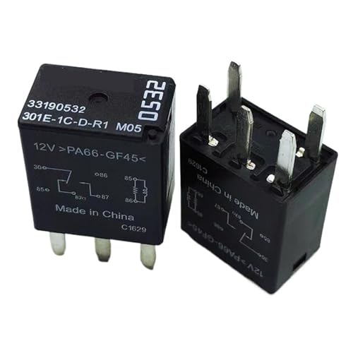 Relais 301E-1C-D-R1 12V 35A compact à 5 broches haute résistance thermique