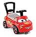 Smoby Mi Primer Coche de Cars, Coche para niños con Compartimento de Almacenamiento y protección antivuelco, para Interiores y Exteriores, diseño de Cars, para niños a Partir de 10 Meses, Color Rojo