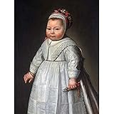 Portrait of Jacoba Bontemantel Baby Painting Unframed Wall Art Print Poster Home Decor Premium Bb La Peinture Mur Affiche Accueil Dco
