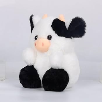 Amazon.co.jp: JOSON 牛ぬいぐるみ かわいいイチゴ牛ぬいぐるみ