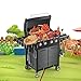 Produktbild MOKIO® Pop-Up Karte  BBQ Grill  3D Glückwunschkarte zum Geburtstag oder als Verpackung für ein Geldgeschenk, Gutschein zum Grillen im Garten