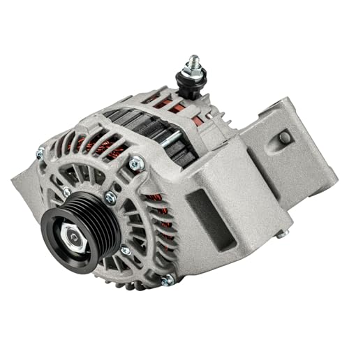 Image of PHILTOP New 11342N Alternator Compatible with Mazda, 2010-2013 3 2.0L 100A S6 CW Alternator Replacement
