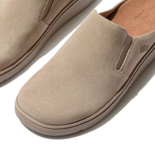 Image of FitFlop Gen-FF Elasticated Suede Mules