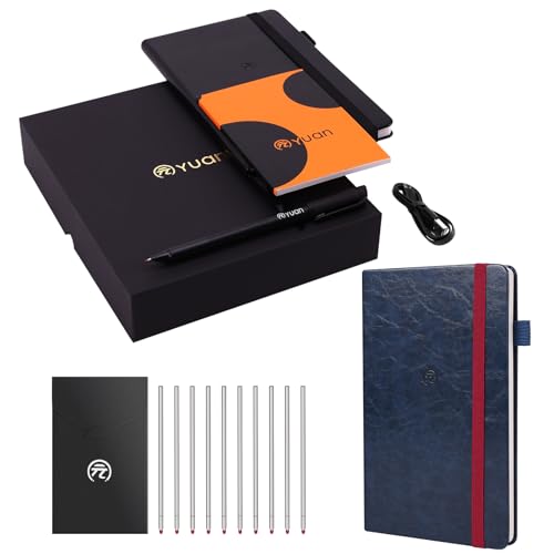 Smartpen Writing Set and Notebook and Pen Refilll, Digital Smart pens for Note Taking, Real-time Sync for Digitizing, Storing, and Sharing Paper Notes, Compatible with ipad, iPhone and Android Smartph