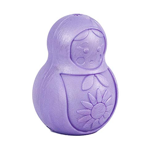 Pet Games Mordedor Recheável Super Resistente Bonequinha Lilás Tamanho P Para Cães