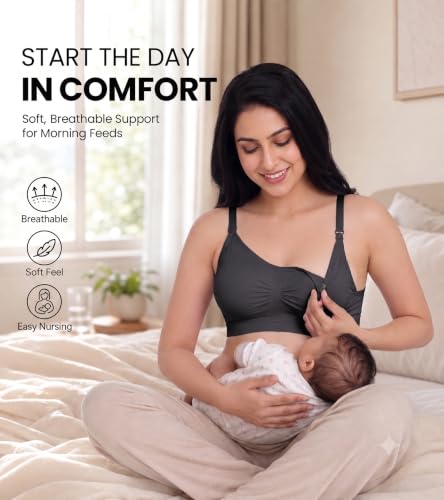Image of DClub Comfort Revolution Seamless Bra -Easy lite Full-Coverage Wireless Everyday Bra with Soft Comfort with Removable Pad.