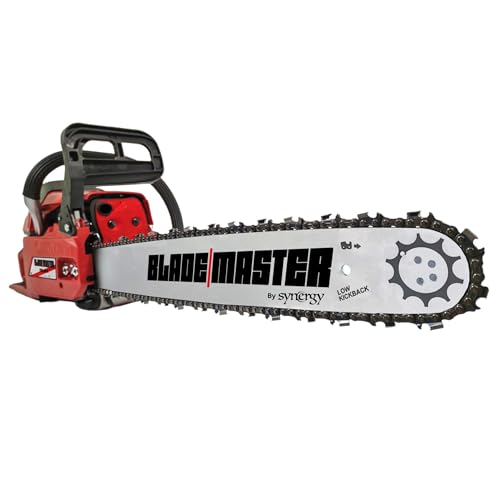Synergy Motosierra Gasolina 65cc 3,9CV – Espada 50cm – Motor 2 Tiempos de Alto Rendimiento – Sistema Easy Start, Antivibración Silent Blocks y Lubricación Automática
