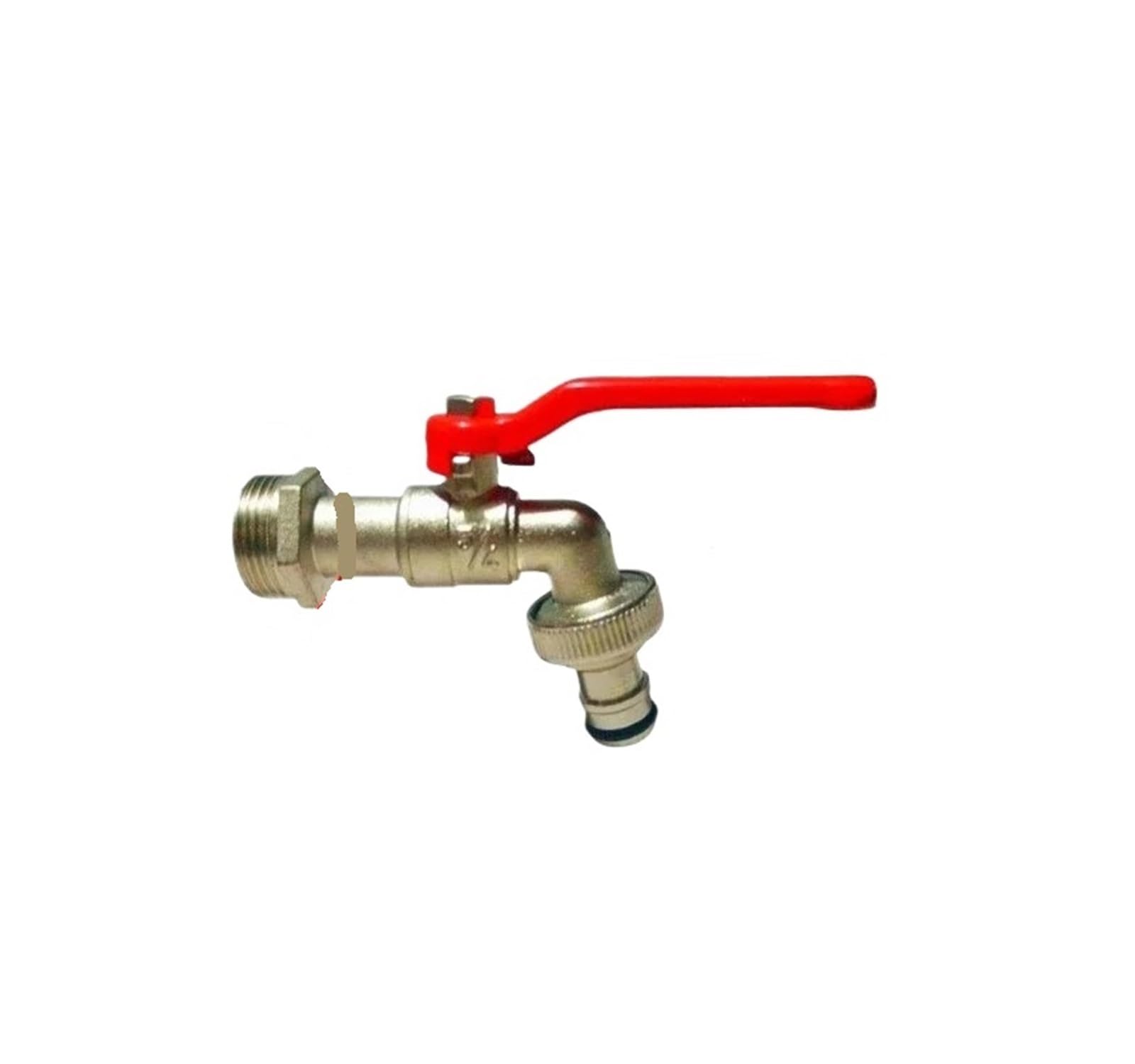 Rubinetto da giardino esterno 1/2'' e 3/4'', rubinetto nel cortile, for irrigazione, rotto Rubinetto da giardino(6point pacifier DN20)