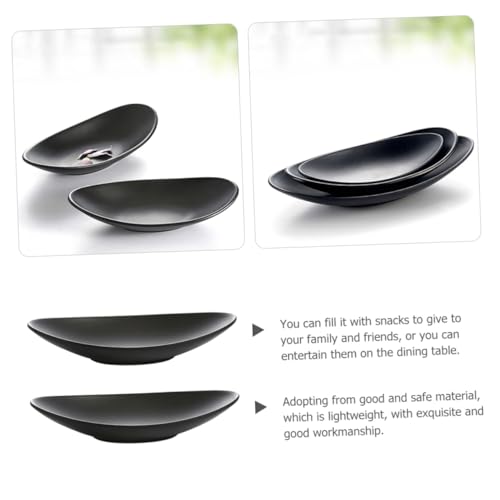 Set de 2 platos para sushi y snacks miniatura 2