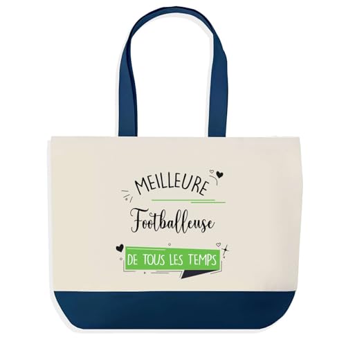 Sac de shopping bleu Planetee, le grand sac de course idéal au quotidien