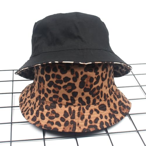 Image of Quanhaigou Bucket Hat for Men Women,Packable Reversible Printed Sun Hats,Fisherman Outdoor Summer Travel Hiking Beach Caps