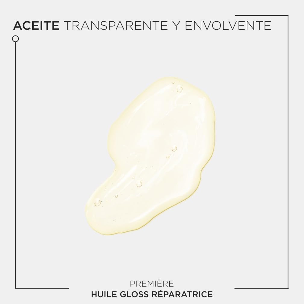 Kérastase, Première, Aceite Capilar Antiencrespamiento Reparador Iluminador, Brillo, Para cabello dañado, Huile Gloss Réparatrice, 30 ml