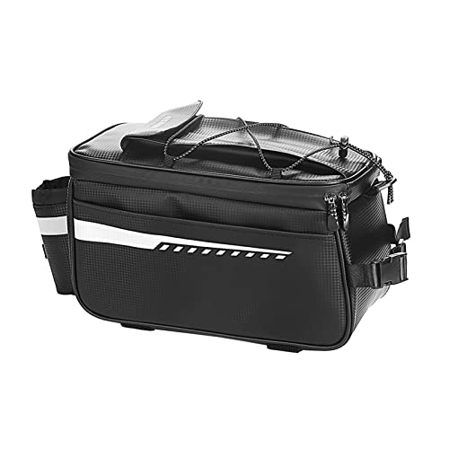 Mengk Waterproof Insulated Trunk Cooler Bag Cycling Bicycle Rear Rack Seat Bag Luggage Storage Bag Mtb Bike Pannier Bag Shoulder Bag #TOP6