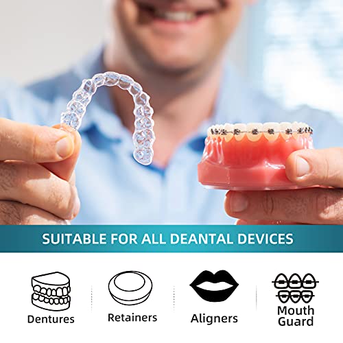 Y-Kelin Retainer Cleaner Tablets Invisalign Cleaner Denture Cleaning Tablets,Remove Stains Away,3 Month Nature Supply thumb #3