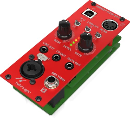 Behringer Interface Module PERFECT PITCH PP1, Red, 5.6 x 5.1 x 5.6 centimeters - Image 2
