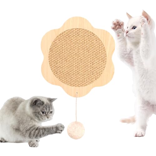 Rascador de pared para gatos, rascador de pared, protector de muebles interactivo para colgar, juguete para sofá, hogar, suelo interior, juego de gatitos