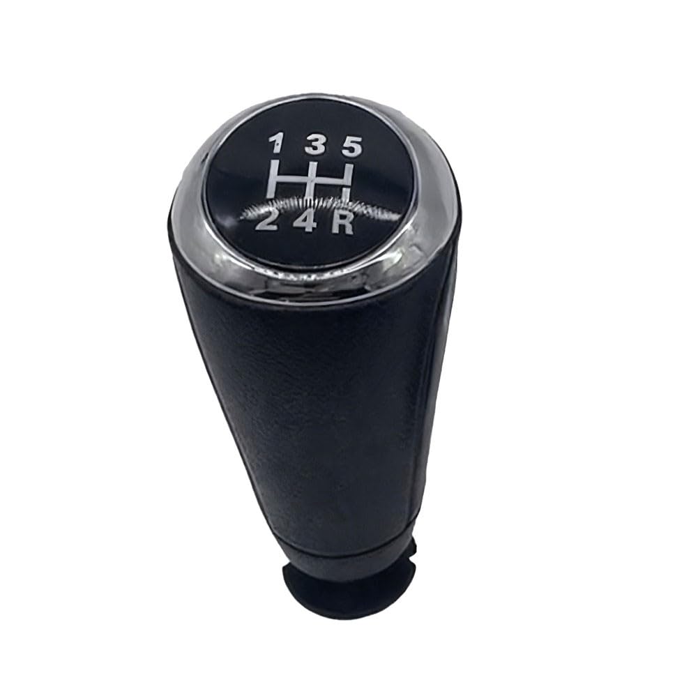 Leather Gear Knob for Chevrolet Sonic Aveo T300 1.4L 1.6L 2011-2015, ABS and Leather Shift Knob Cover, Compatible with REVO0213 REVO0203 24108036