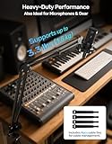 Etour Webcam Stand, Boom Arm Camera Mount Stand for Logitech Webcam BRIO 4K C920 C920S C922 C922x C925e C930 NexiGo N60, 1/4"-3/8" and 3/8"-5/8" Screw for Blue Yeti Snowball Yeti Nano and Other Mics - Image 7