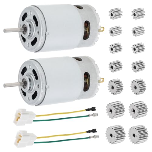 Moteur RS550 DC 24V haute vitesse 25000 tr/min avec pignons 8-19 dents pour voiture enfant