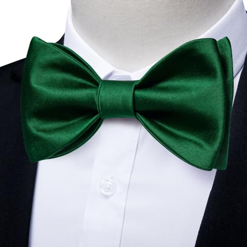 Corbata de moño retro clásica para hombre miniatura 2