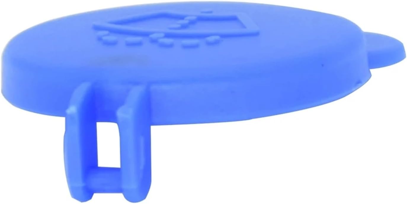 Car Windshield Wiper Washer Fluid Reservoir Cap Water Tank Bottle Lid Cover 1488251 Compatible With Fiesta V Fusion Figo EC(Yellow)
