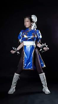 コスプレ ストリートファイター 春麗 女性S〜細身Mサイズ相当 衣装