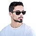 Ray-Ban RB2132 New Wayfarer Sunglasses,52 mm, Matte Black Frame/Blue-Grey Polarized Lens