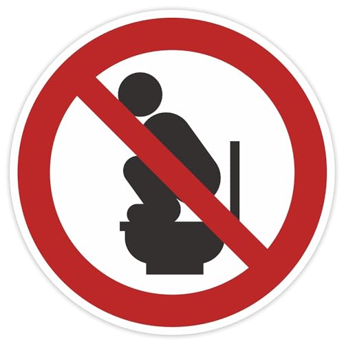 Verbotsschild 'Zutritt Betreten Verboten' Nach DIN ISO 7010 – 45x30 Cm PVC Hartschaumplatte Mit Bohrlöchern