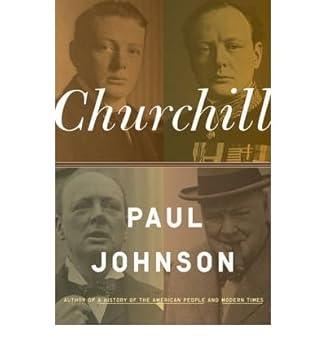 Hardcover By Paul Johnson Churchill (1st) Book