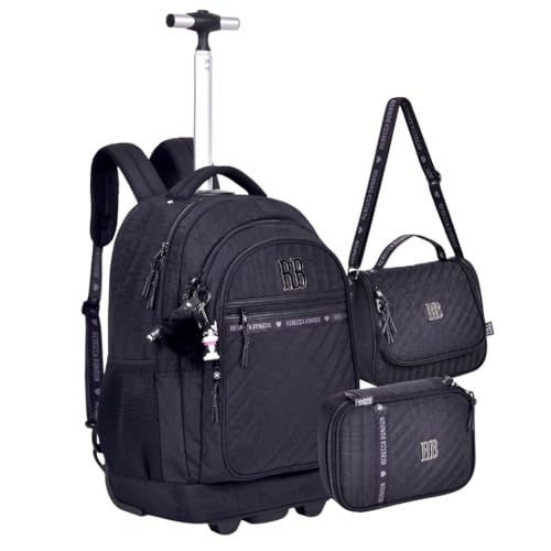 Kit Mochila Rodas Lancheira Estojo Rebecca Bonbon-Clio Style