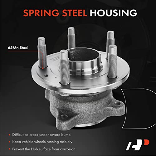 A-Premium Rear Wheel Bearing and Hub Assembly with 5-Lug Compatible with Chevrolet Cruze 2011-2012, Replace # 512446 by A-premium - Image 6