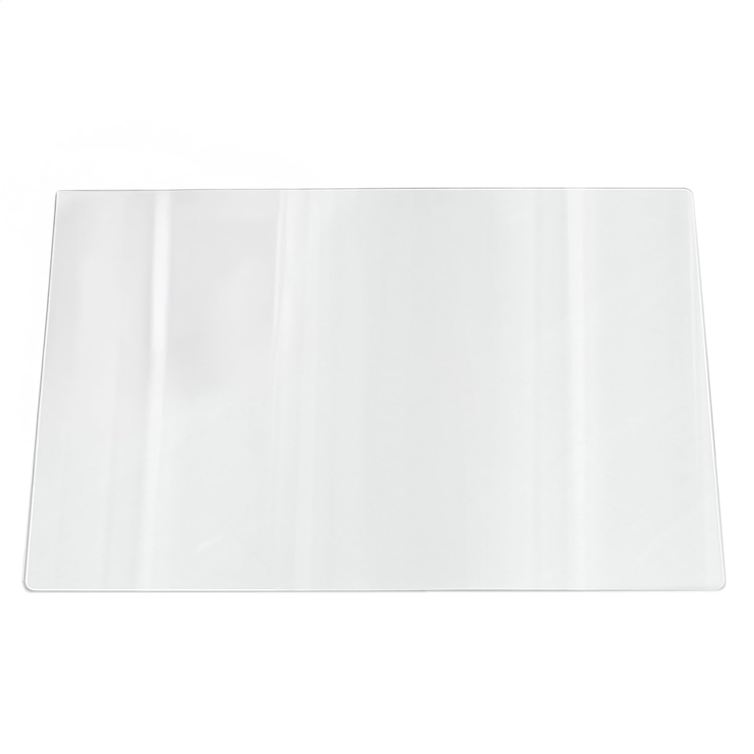 Protège Sol Transparent 100x70 cm en PVC Verre Souple Tapis De Table sur Mesure