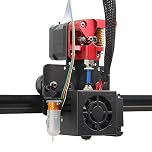 Befenybay Upgrade Direct Dual Gear Extruder Support Kit Easy Print Flexible Filament for Creality Ender 5 /Ender 5 Pro/Ender 5 Plus 3D Printer (Plate +Dual Gear)