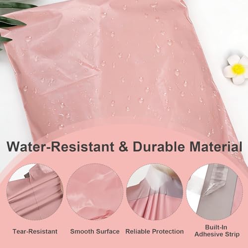 XRXYMQ 30 Stück Versandtüten 30x40 cm Versandtaschen Kleidung Undurchsichtig Versandbeutel Selbstklebend Versandtasche Widerstandsfähig Rosa Verpackungstüten Leicht zu Tragen für Postage Delivery