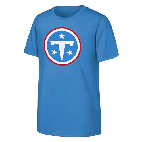 Preschool Light Blue Tennessee Titans Primary Logo T-Shirt