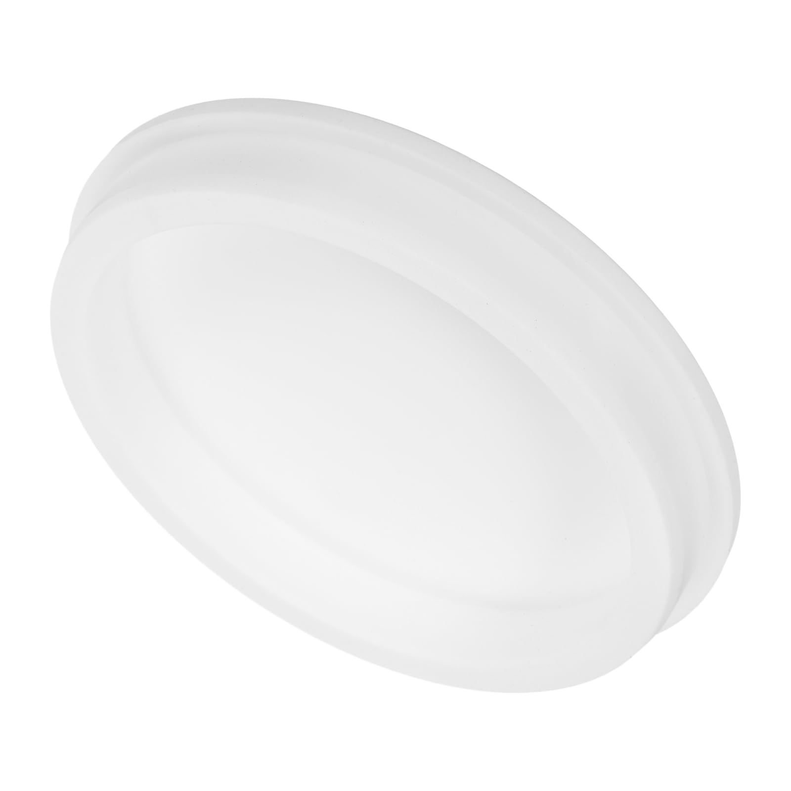MECCANIXITY High Temp Silicone Plug Mount Dia 131.5mm/5.18 Inch T Shaped Rubber Stopper Hole Plugs for Powder Coating Plating Waterproof Sealing Plugs White Pack of 1