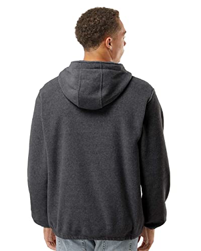 Burnside - Polar Fleece Quarter-Zip Hooded Pullover - 36003