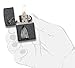 Zippo Skeleton Flowers Iron Stone Gift Set Pocket Lighters, One Size (ZO28987)