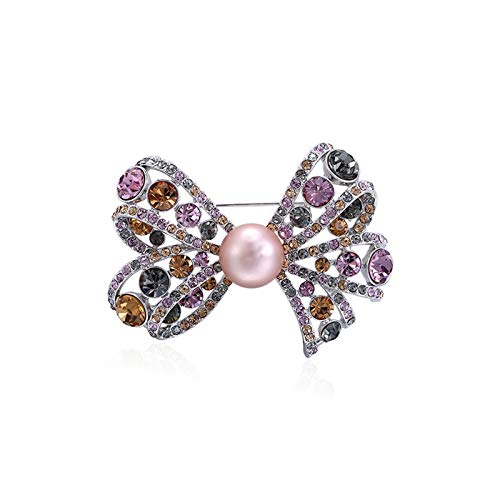 Broche Broche Browoch Pins pour Femmes, Broche Pearl Broche Broche Élégante Accessoires de Corsage Coffre de mode Manteau manteau Épingles, cadeaux pour copines et épouses Femme Broche ( Color : B )