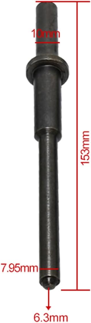 Pneumatic Pilot Punch Set,3/16" to 1/2" Pneumatic Roll Pin Punch 153mm Bolts Long Pins