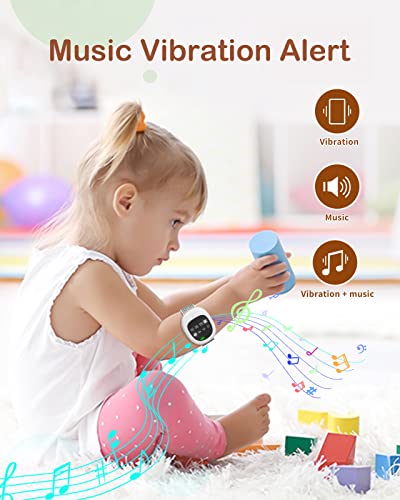 2-In-1 Upgraded Wireless Bedwetting Alarm & Potty Watch, Momymust Rechargeable Potty Training Watch With Music And Vibration, Customized Timer, Bed Wetting Alarm For Kid Elder Adult #TOP3