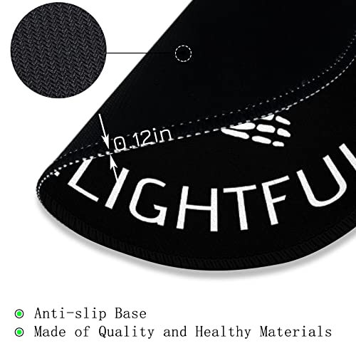Image of Skeleton Skull Round Mouse Pad 8.6 x 8.6 Inch, Cute Funny Mousepad for Laptop Gaming Women, with Stitched Edge Non-Slip Rubber Base, Home Office Decor Desk Accessories