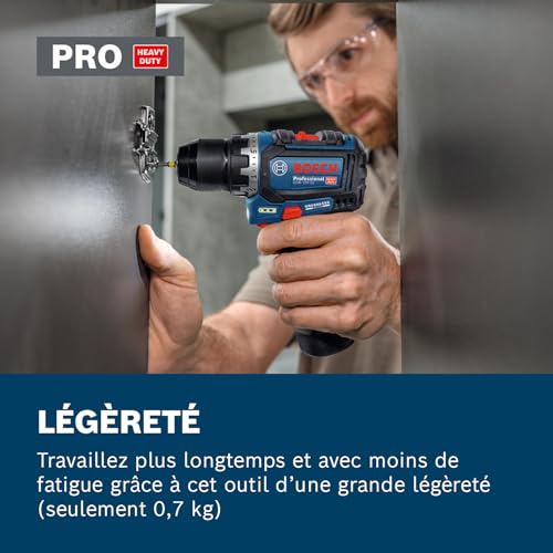 Perceuse visseuse BOSCH PROFESSIONAL GSR 12V 32 + 2 batteries GBA 2.0 Ah chargeur GAL 12V 20 - vue 8