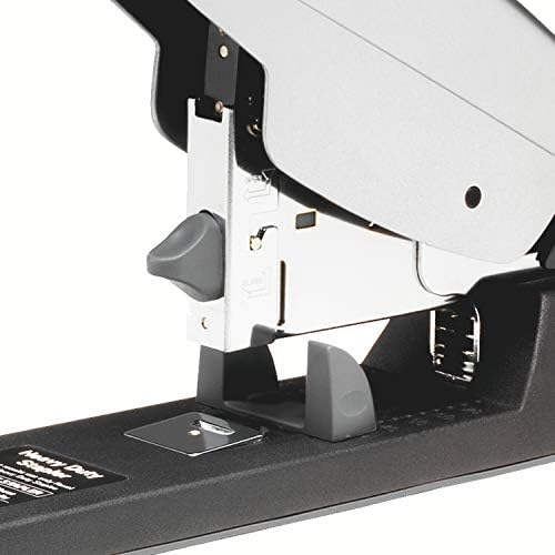 Rexel 2100921 Apollo Heavy Duty zszywacz 65 mm, 200 kartek, 1 sztuka, czarny/chrom