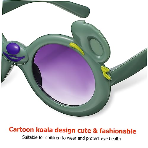 COLLBATH 6 Peças De Óculos De Sol Coala Desenhos Animados Para Crianças 6 Peças De Óculos De Sol Inf