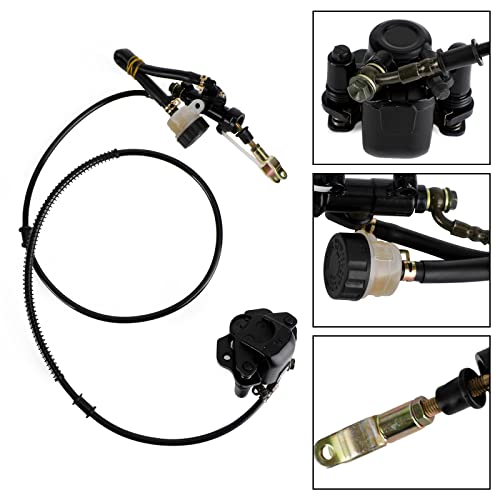 Bruce & Shark Go Kart Rear Brake Caliper Kit for 50cc 70cc 90cc 110cc 125cc 150cc 200cc - Fits for Quad ATV, Go Kart, Golf Cart, and Drift Trike - Complete Hydraulic Brake Assembly by Bruce & Shark - Image 5