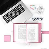 Galileo Double AA Big Book Cover & 12 Steps & 12 Traditions | Medallion Holder | by | Perfect Gift | Alcoholics Anonymous (Plain/Coin Pocket/Pink) - Image 8