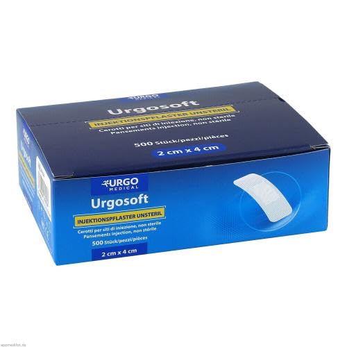 URGOSOFT cerotti per iniezione, 2 x 4 cm, 500 pezzi